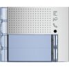 BTICINO - Placa frontal audio 2 pulsadores 1 columna acabado Allmetal - Imagen 2