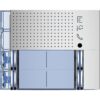 BTICINO - Placa frontal audio 4 pulsadores 2 columnas acabado Allmetal - Imagen 2