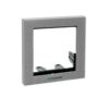 COMELIT - Soporte 1 módulo POWERCOM/IKALL silver