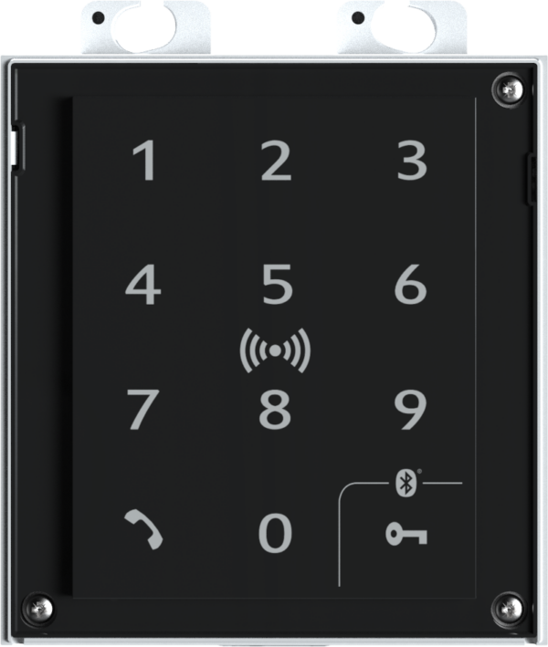 2N - 2N® IP Verso - Touch Keypad & Bluetooth & RFID reader 125Khz, 13,56MHz, NFC, PiCard compatible
