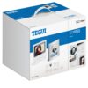 TEGUI - Kit vídeo 1 vivienda 2 hilos, placa SFERA NEW HQ y monitor Classe 100 básico