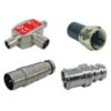 FTE-MAXIMAL - Conector IEC FST-W 9,5mm macho blindado acodado blanco - Imagen 2