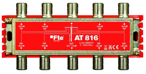 FTE-MAXIMAL - Derivador AT-825 conexión F 8 salida - Imagen 3