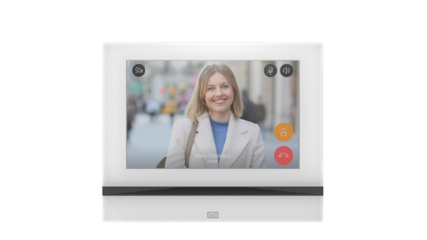 2N - 2N® Indoor View, White (requires flush box 91378800 or desk stand 91378802 for an installation)