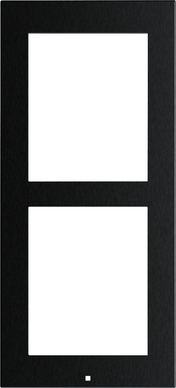 2N - 2N® IP Verso - Frame for surface installation, 2 modules - black