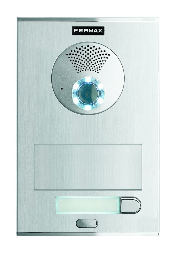 FERMAX - Placa CITY S4 CVP101 DUOX PLUS en aluminio anodizado para viviendas, apertura de la puerta, llamada a conserje - Imagen 3