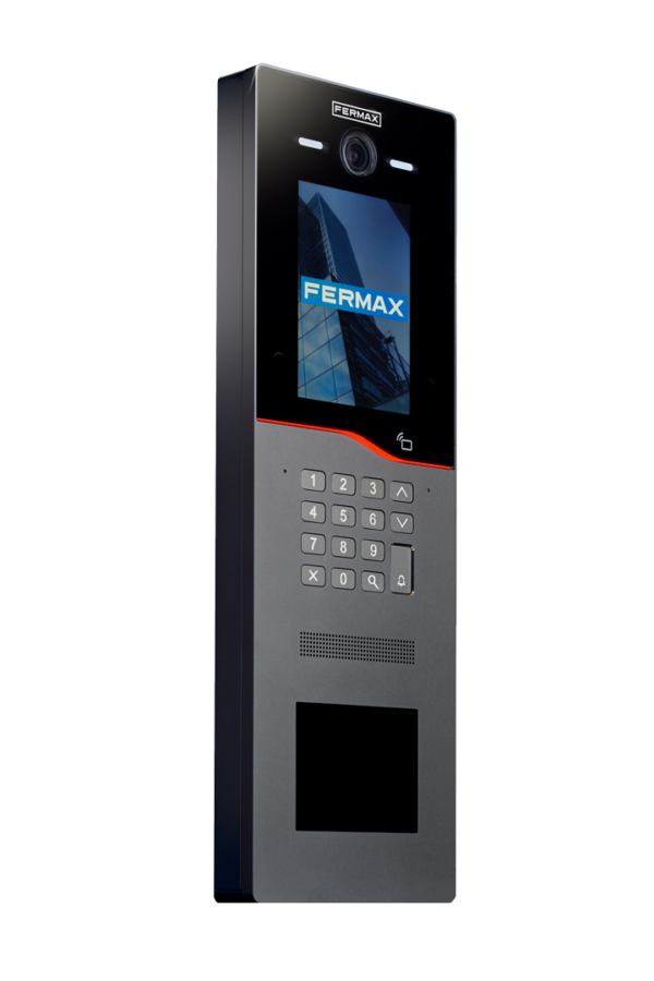 FERMAX - Caja de superficie tamaño S8 para placas CORA para no practicar un hueco en la pared - Imagen 2
