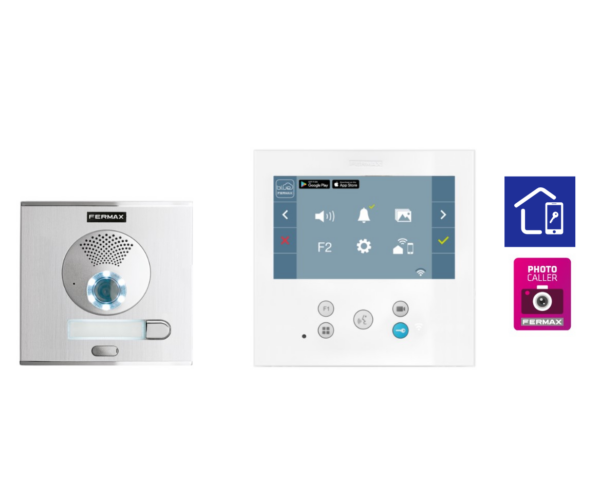 FERMAX - Kit video CITY VEO-XL wifi DUOX PLUS 1L - Imagen 2