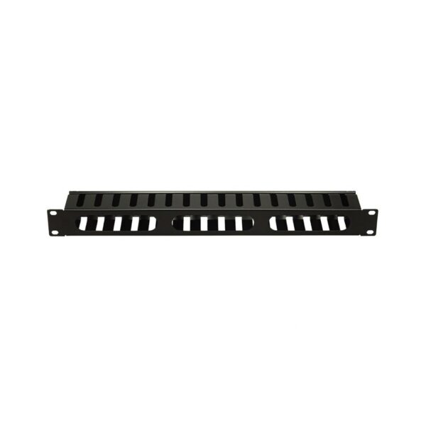 KEYNET SYSTEMS - Organizador cables metal 19" 1U con tapa - Imagen 2