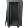 KEYNET SYSTEMS - Armario rack pared 15U montado a suelo puerta cristal carga 60kg 600x450mm - Imagen 5