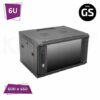 KEYNET SYSTEMS - Armario rack 6U montado 600x450mm pared accesos antipolvo 60kg - Imagen 2