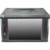 KEYNET SYSTEMS - Armario rack 6U montado 600x450mm pared accesos antipolvo 60kg - Imagen 3