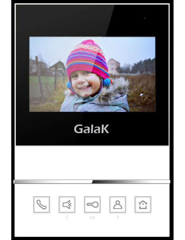 GALAK - MONITOR 2H VIVA VOZ 4,3" TECLAS TÁCTILES, INLUYE SOPORTE