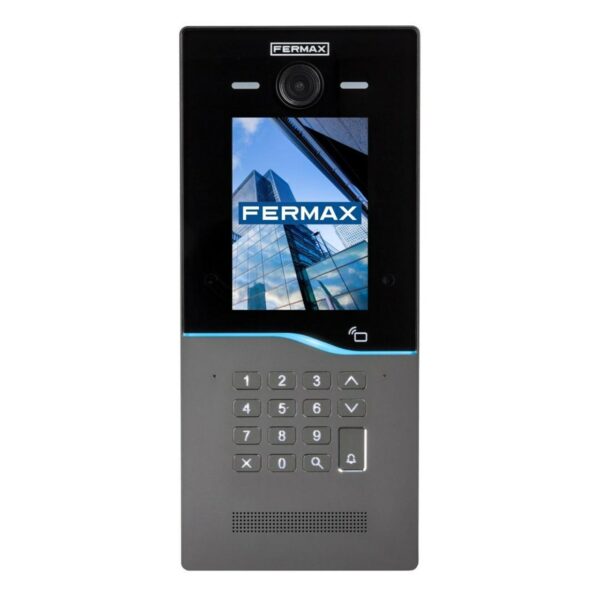 FERMAX - Placa CORA CONNECT DUOX PLUS S6 evolución de las placas de calle DUOX PLUS - Imagen 2