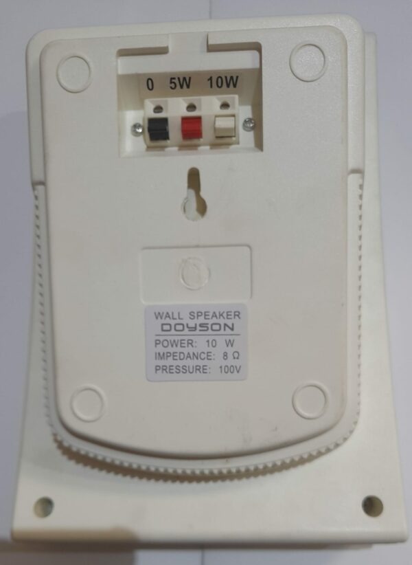 DOYSON - Difusor acústico superficie 6 1/2" ABS 10/5W blanco - Imagen 3