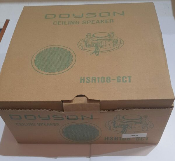 DOYSON - DIFUSOR SONORO EMPOTRAR HSR108-6CT 2 VIAS BLANCO - Imagen 2