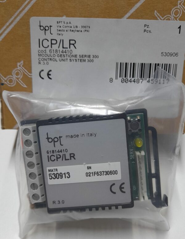 BPT - ICP/LR-MANAGEMENT UNIT