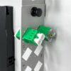 KEYNET SYSTEMS - Caja empalme-distribución 2 puertos paso 2 puertos acometidas 12 puertos SC + 12f metal 275x225x55mm - Imagen 4