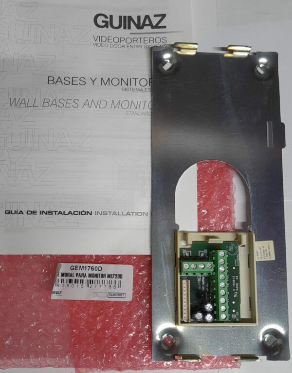 GUINAZ - Base mural monitor M1720D