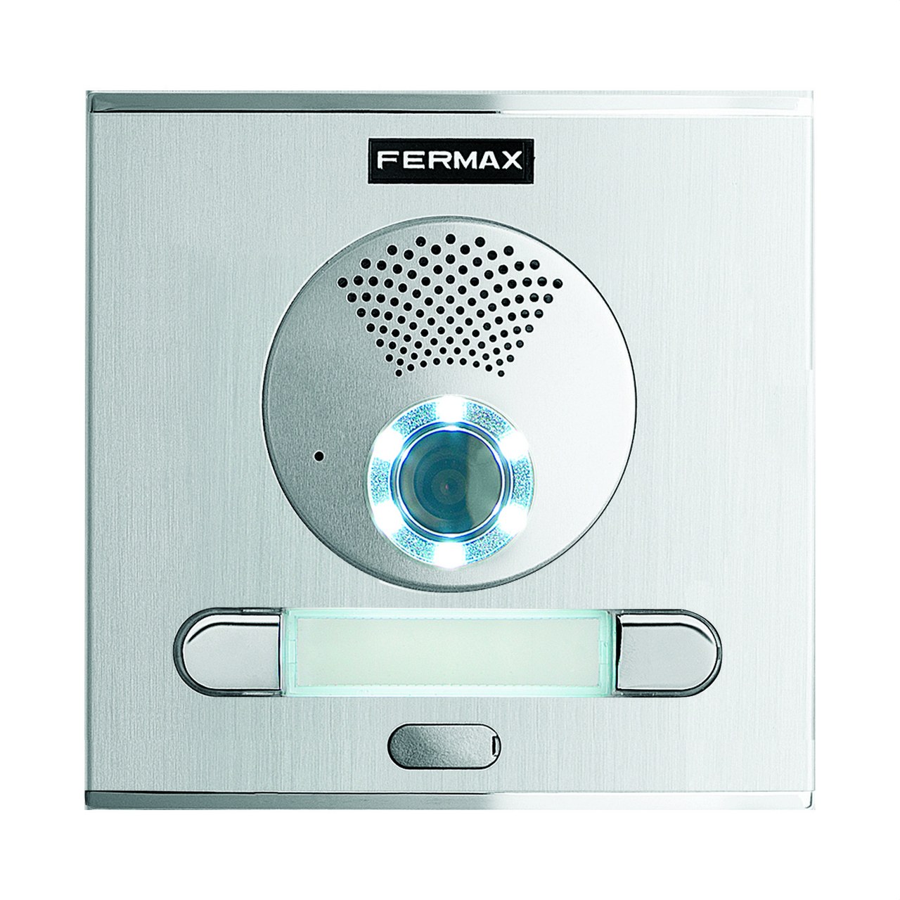 FERMAX - Placa CITY S1 CP201 DUOX PLUS en aluminio anodizado para viviendas, apertura de la puerta, llamada a conserje - Imagen 2