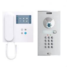 FERMAX - Kit video placa CITY MEMOKEY y monitor VEO WIFI DUOX PLUS 1L con pantalla 4,3? en plástico ABS de alto impacto