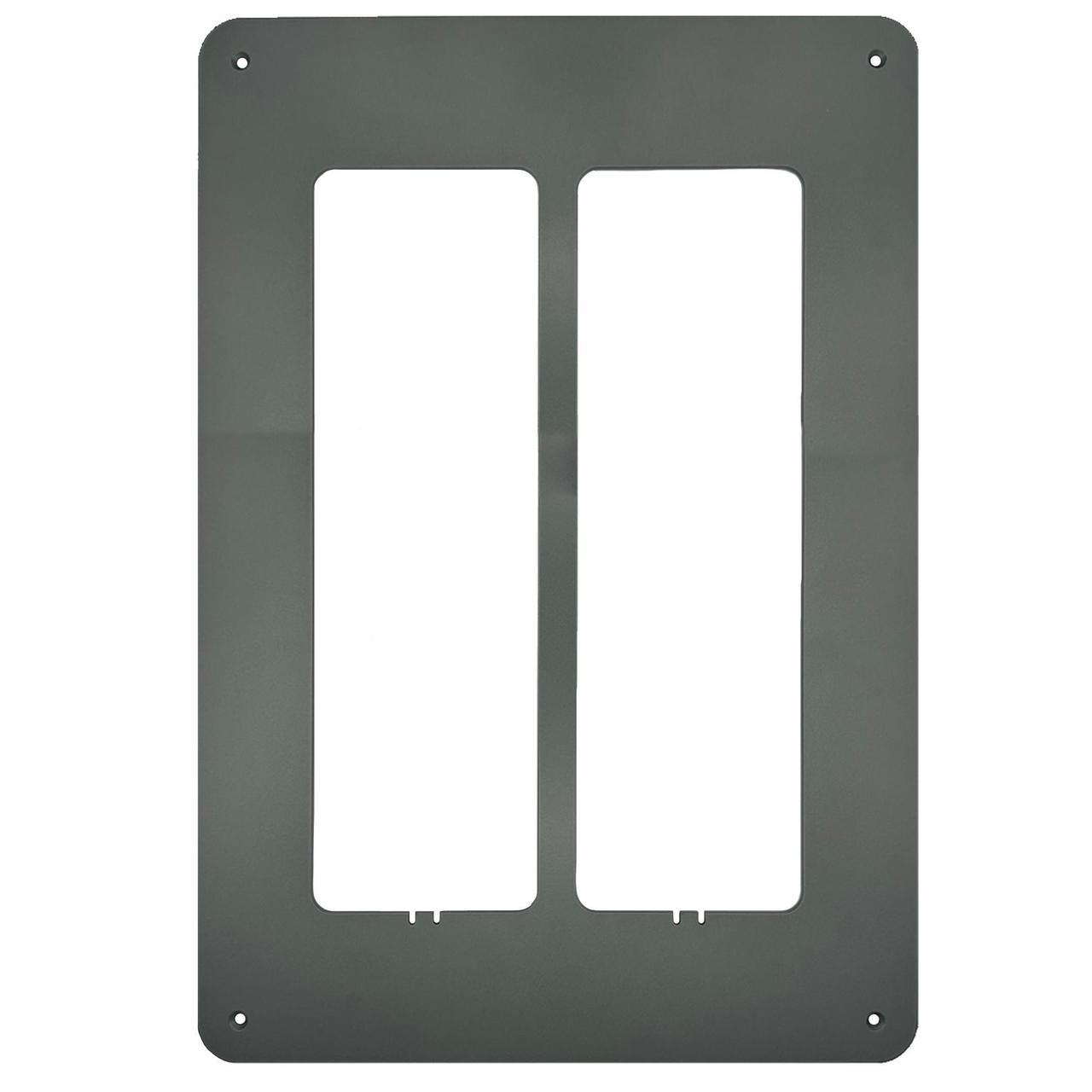 FERMAX - Marco embellecedor para 1/2 placas de calle CORA de tamaño S8 - Imagen 3