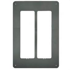 FERMAX - Marco embellecedor para 1/2 placas de calle CORA de tamaño S8 - Imagen 2