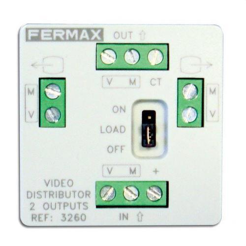 FERMAX - Mini distribuidor video para 2 salidas - Imagen 3