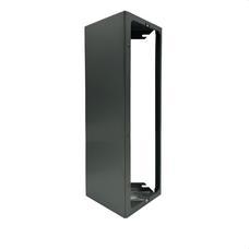 FERMAX - Soporte angular para placa de calle CORA de tamaño S8 orientable 45º pared aluminio