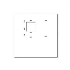 TEGUI - Marco embellecedor monitor SERIE 8 S8/C100 220x220