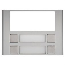 TEGUI - Módulo 4 pulsadores en 2 columnas con ventanilla