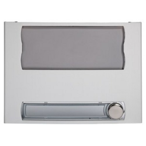 TEGUI - Módulo señalización 1 ventana +1 pulsador +1 columna anodizado - Imagen 2