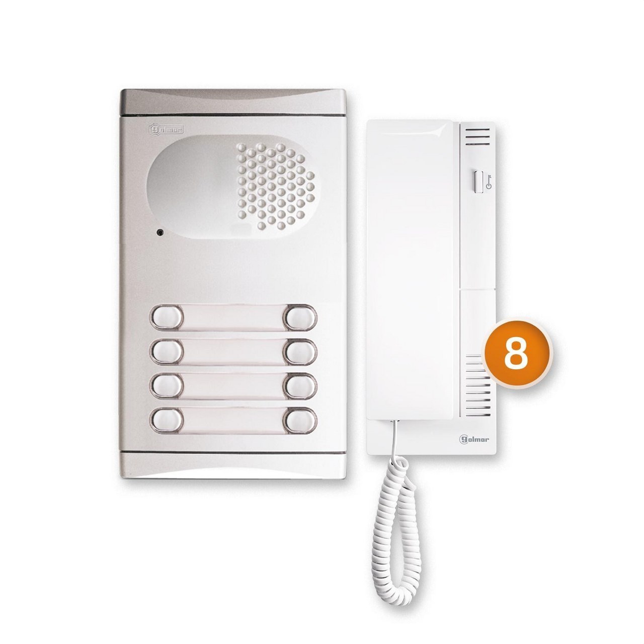 GOLMAR - Kit audio 4280/AL 8 viviendas - Imagen 2