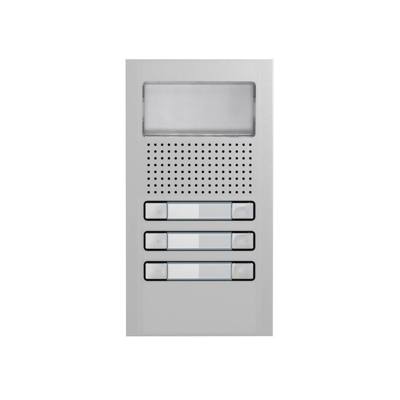 GOLMAR - Módulo rejilla N1260/AL 6 pulsadores compacta - Imagen 2