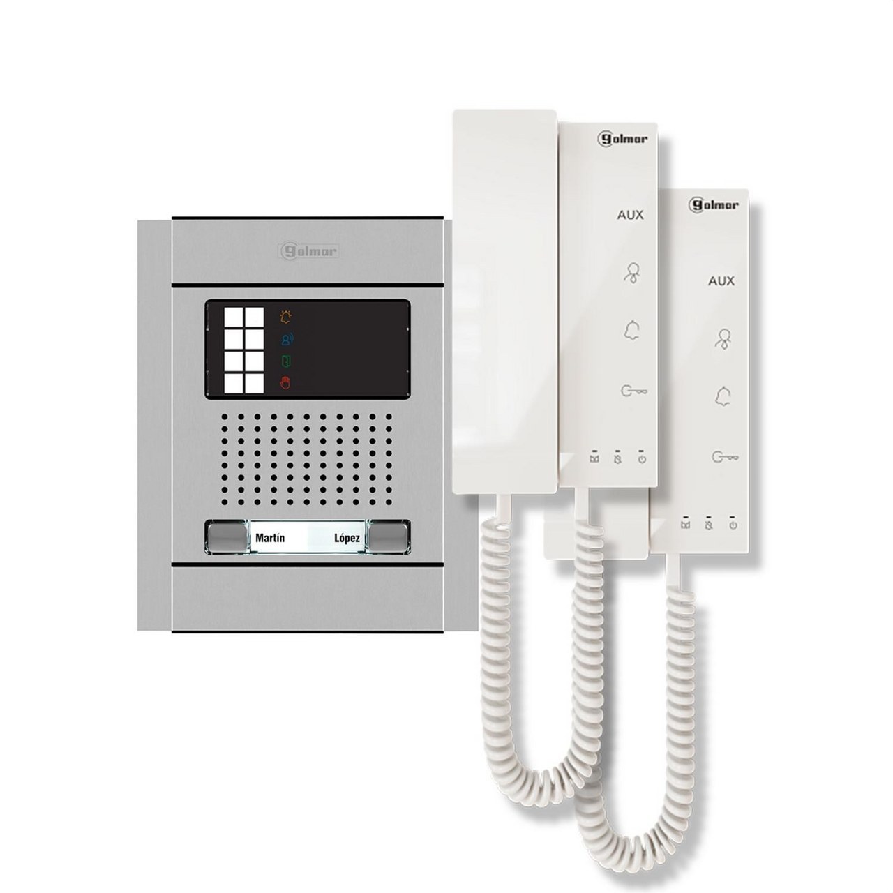 GOLMAR - Kit edificio audio N4202/T-ART 2P - Imagen 2