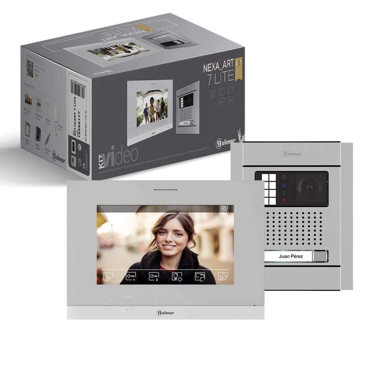 GOLMAR - Kit video N5110/ART 7 LITE 1P - Imagen 2