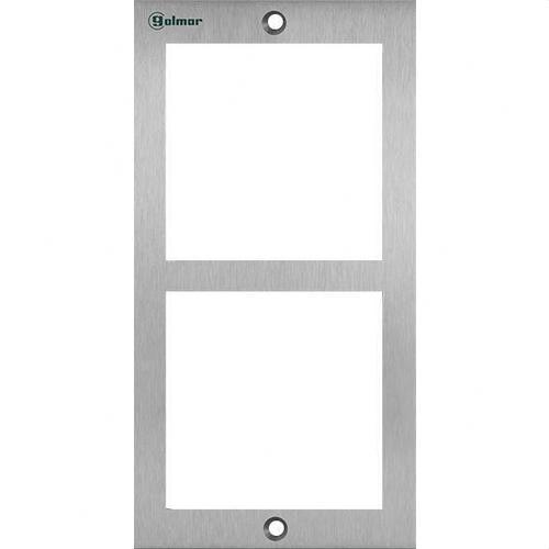 GOLMAR - Marco inox 2 módulos NX6002 - Imagen 2