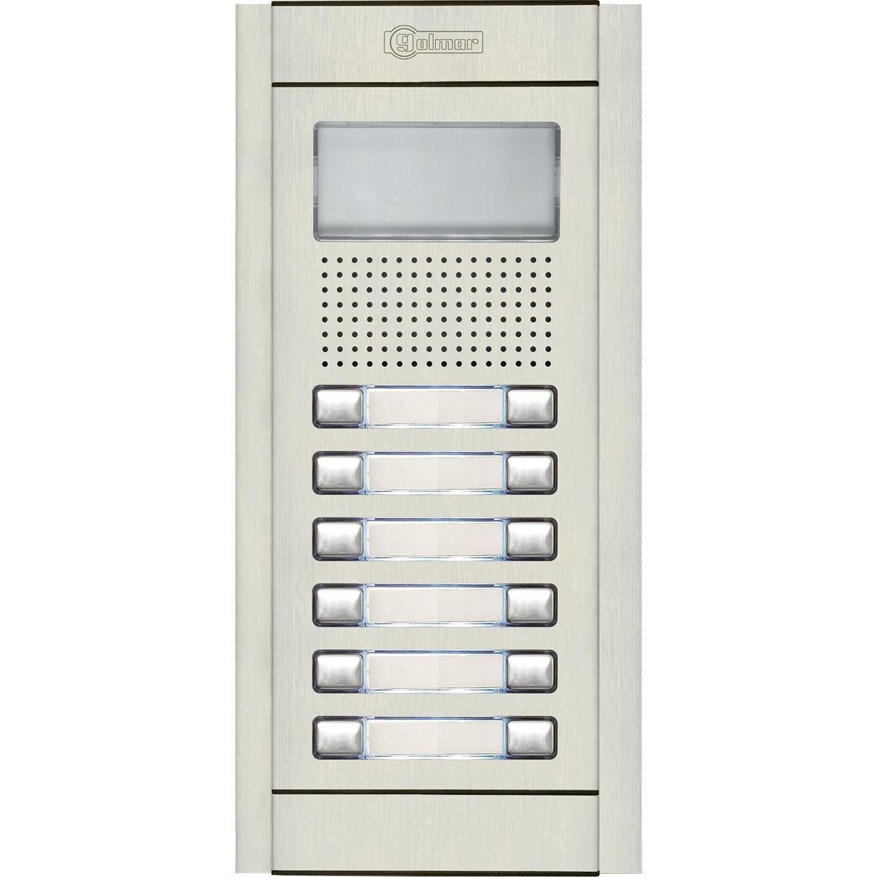 GOLMAR - Módulo mando N1212/90C 6 pulsadores dobles - Imagen 2