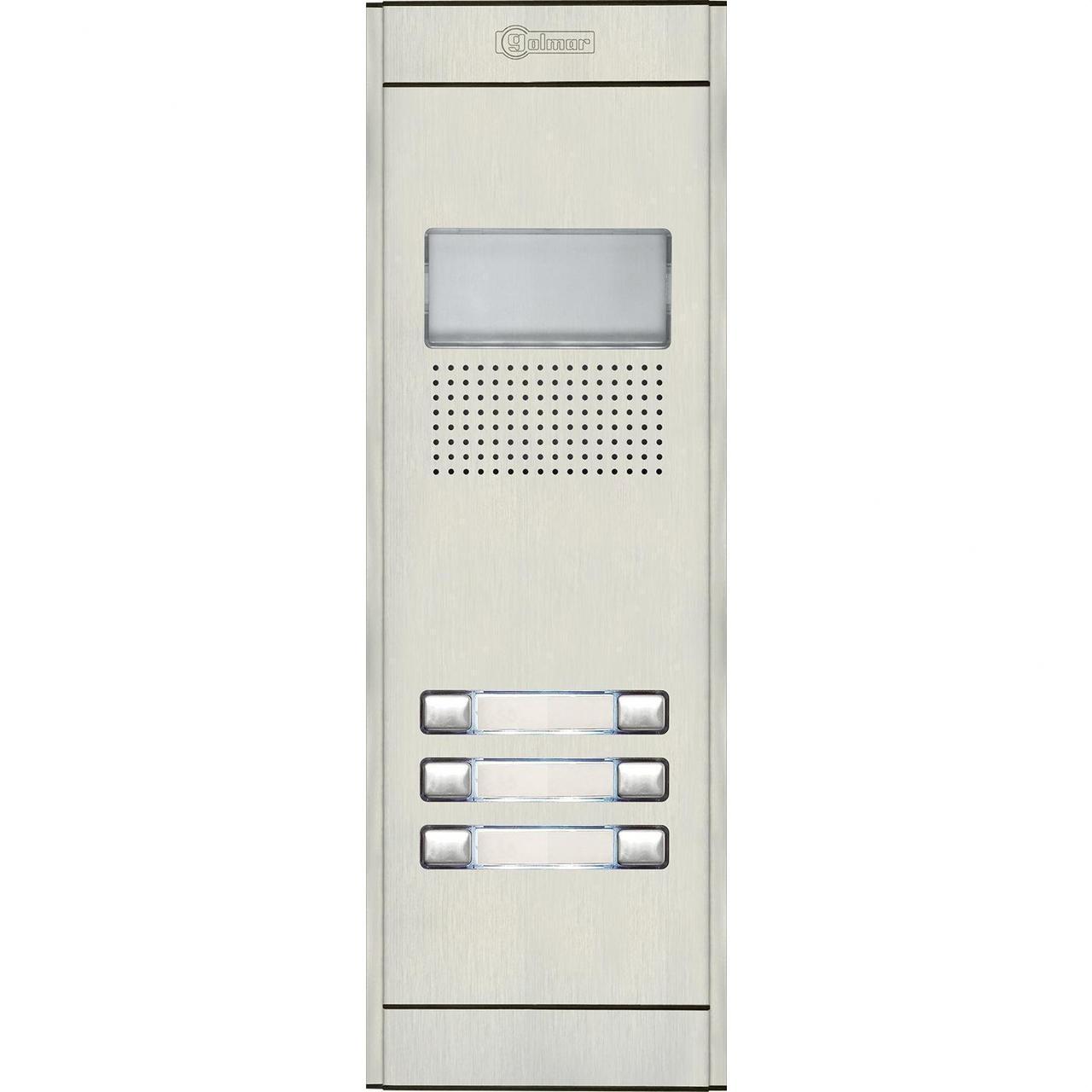 GOLMAR - Módulo mando N1206/60C 3 pulsadores dobles - Imagen 2