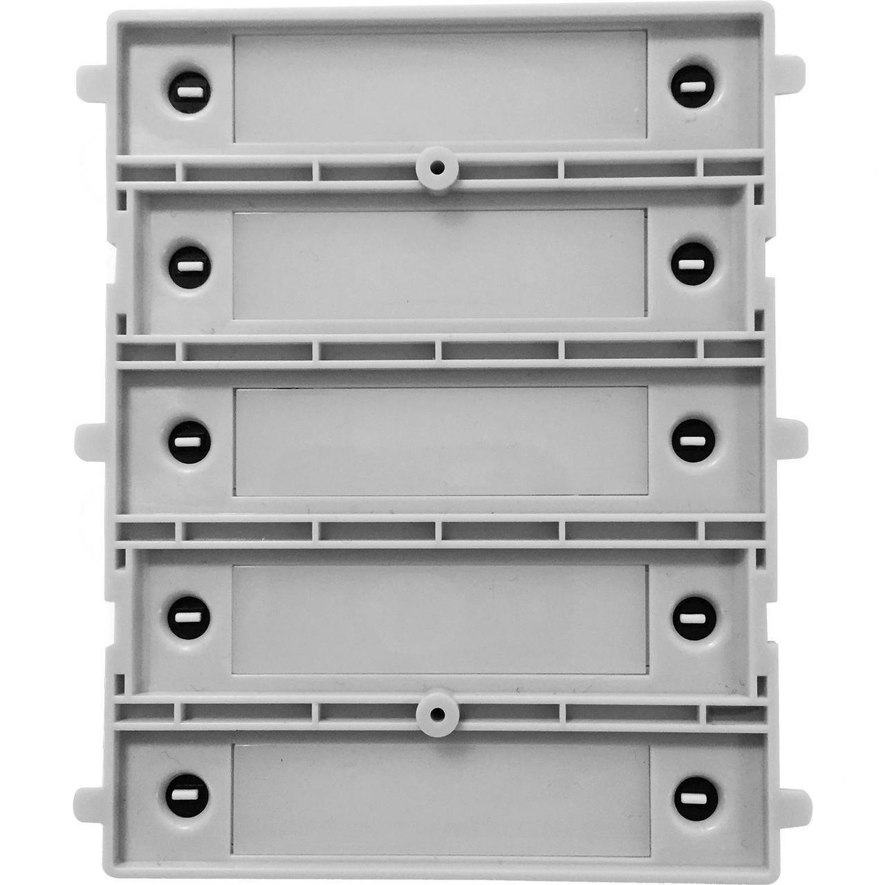 GOLMAR - Módulo electrónico de pulsadores digital EL610D 5 pulsadores individuales o 10 pulsadores dobles - Imagen 2