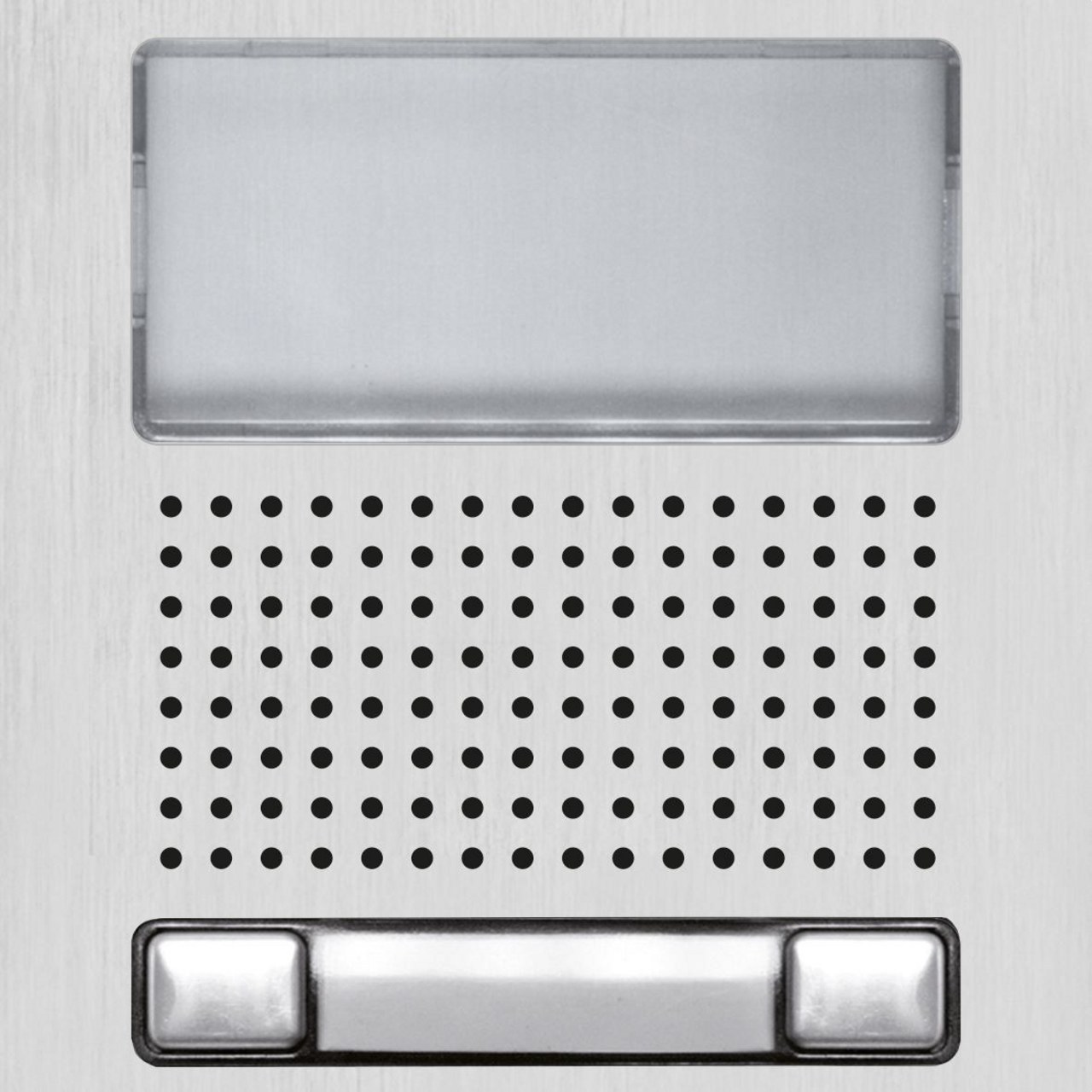 GOLMAR - Módulo rejilla N1220/AL 2 pulsadores - Imagen 2