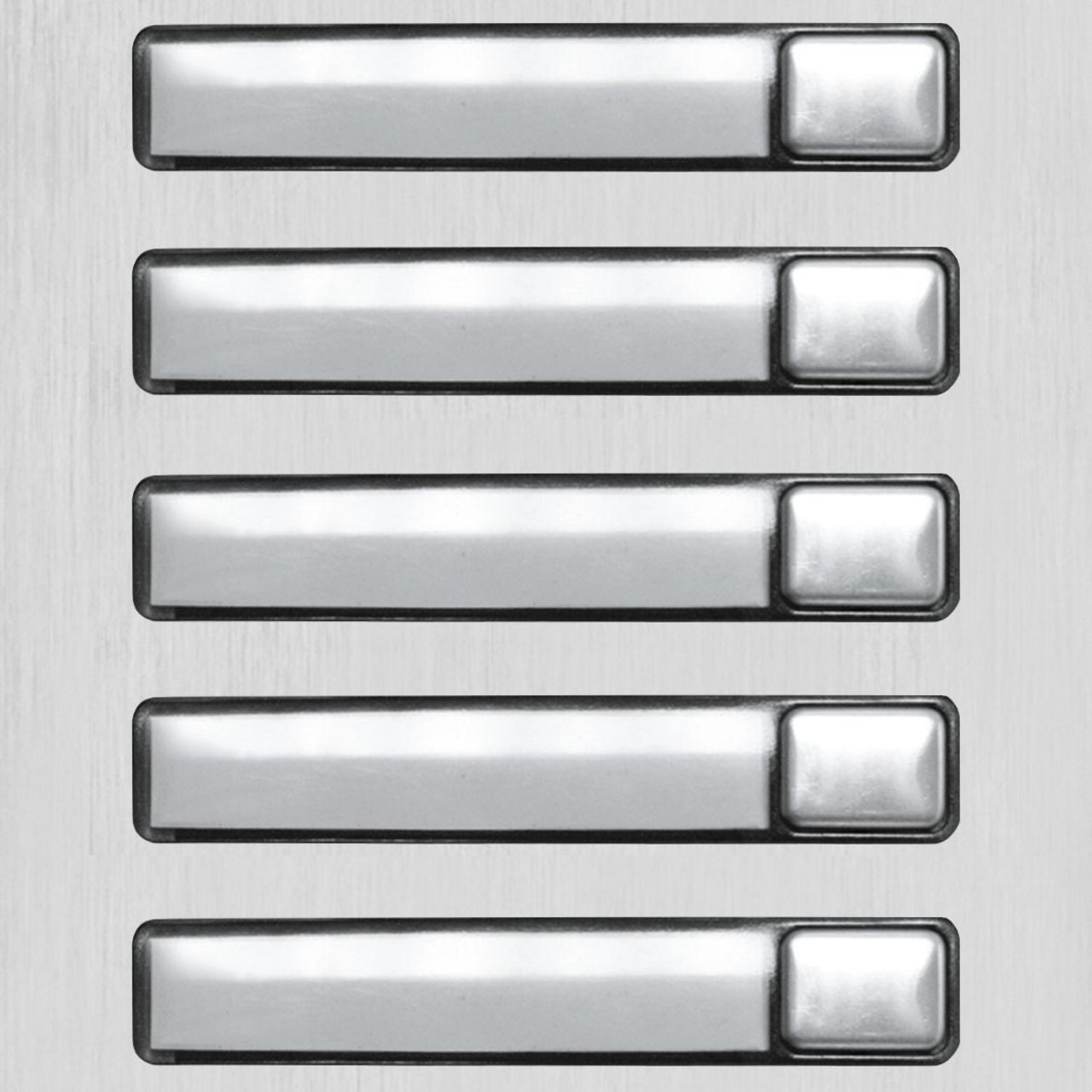 GOLMAR - Módulo pulsadores N3150/AL 5 pulsadores - Imagen 2