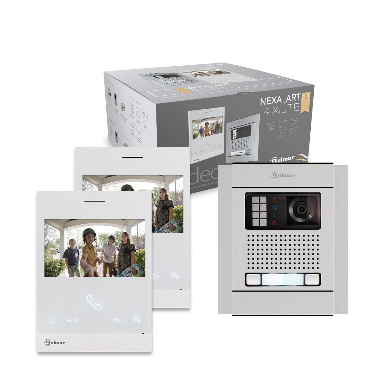 GOLMAR - Kit de video N5220/ART 4 XLITE 2P - Imagen 3