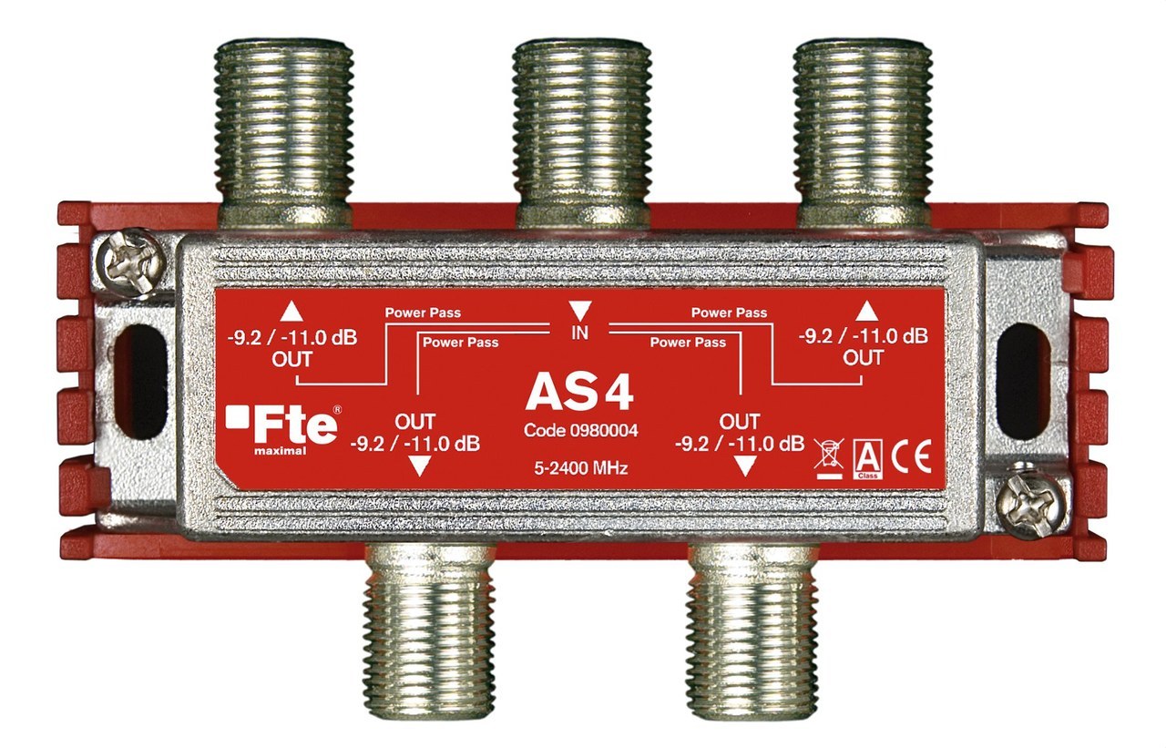 FTE-MAXIMAL - Repartidor as-4 conexión F 4 salida - Imagen 2