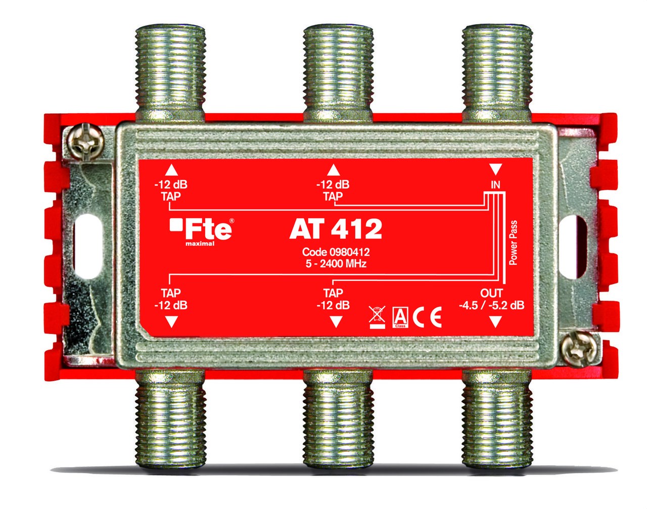 FTE-MAXIMAL - Derivador AT-415 conexión F 4 salida - Imagen 2