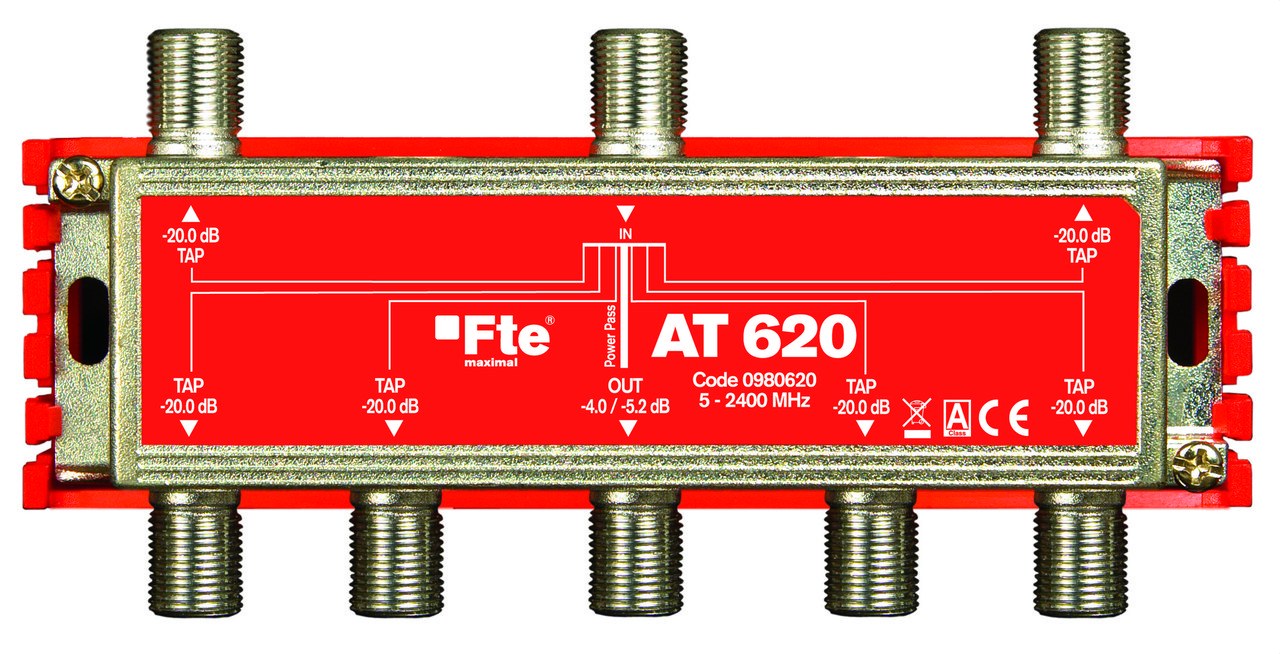 FTE-MAXIMAL - Derivador AT-625 conexión F 6 salida - Imagen 3