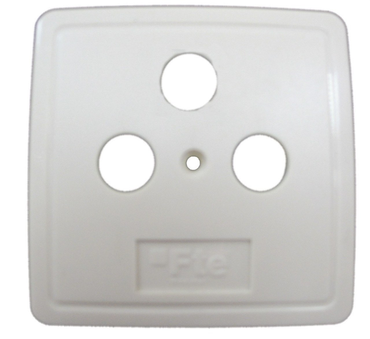 FTE-MAXIMAL - Marco 3 conectores ABV91 blanco - Imagen 3
