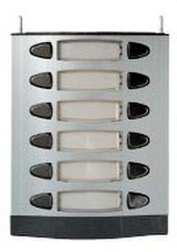 ALCAD - Módulo placa calle pulsador doble serie 966 MPD-006 - Imagen 2