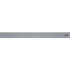 NIESSEN - Embellecedor inferior placa calle 2/X acero inoxidable