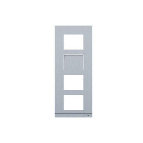 NIESSEN - Placa calle vídeo-audio IP tamaño 1/4 aluminio - Imagen 2